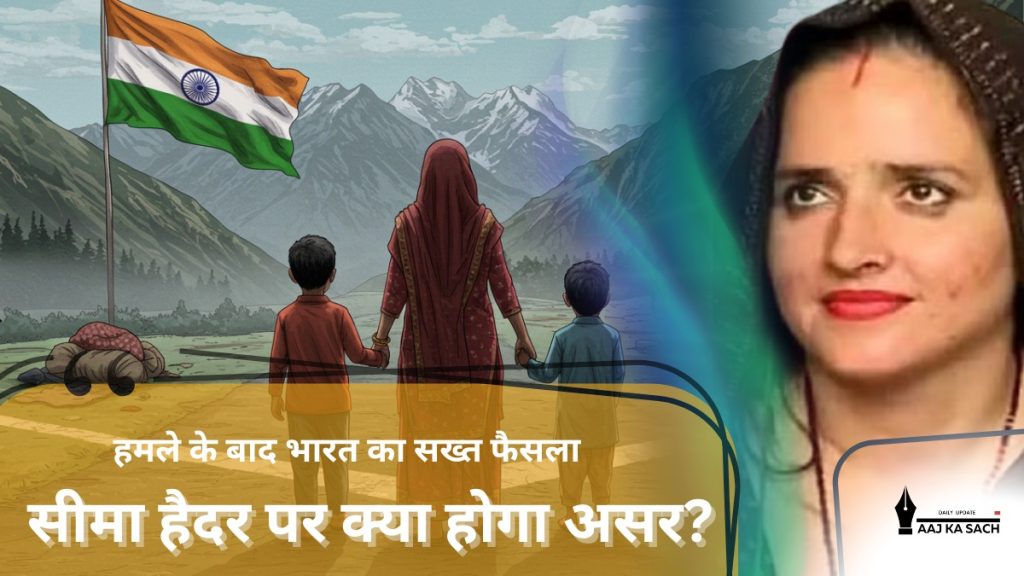 पहलगाम हमले के बाद भारत का सख्त फैसला: सार्क वीजा छूट खत्म, सीमा हैदर पर क्या होगा असर?